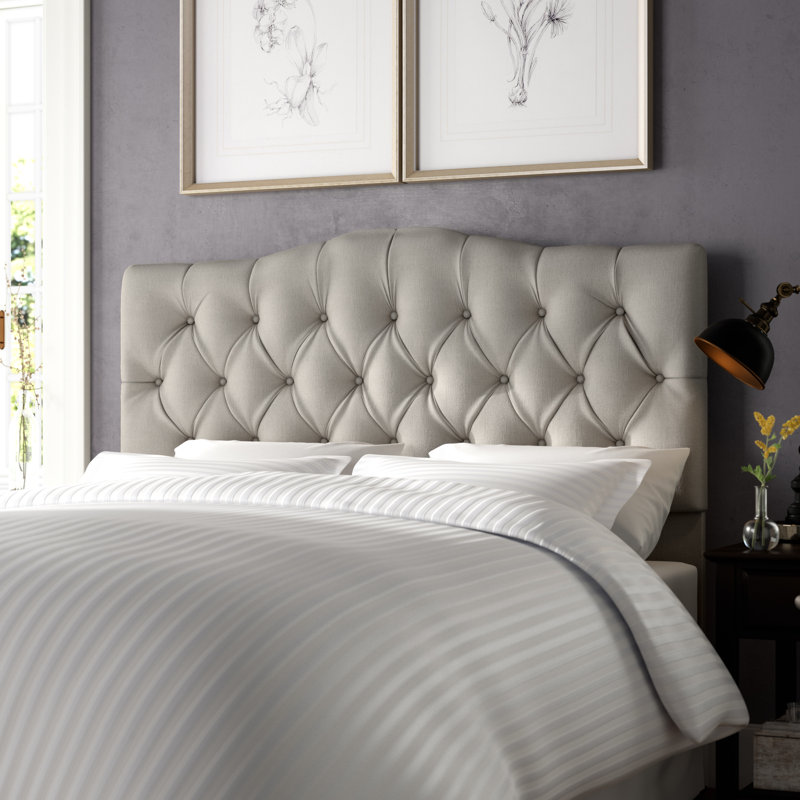 Three Posts Cleveland Upholstered Panel Headboard & Reviews Wayfair